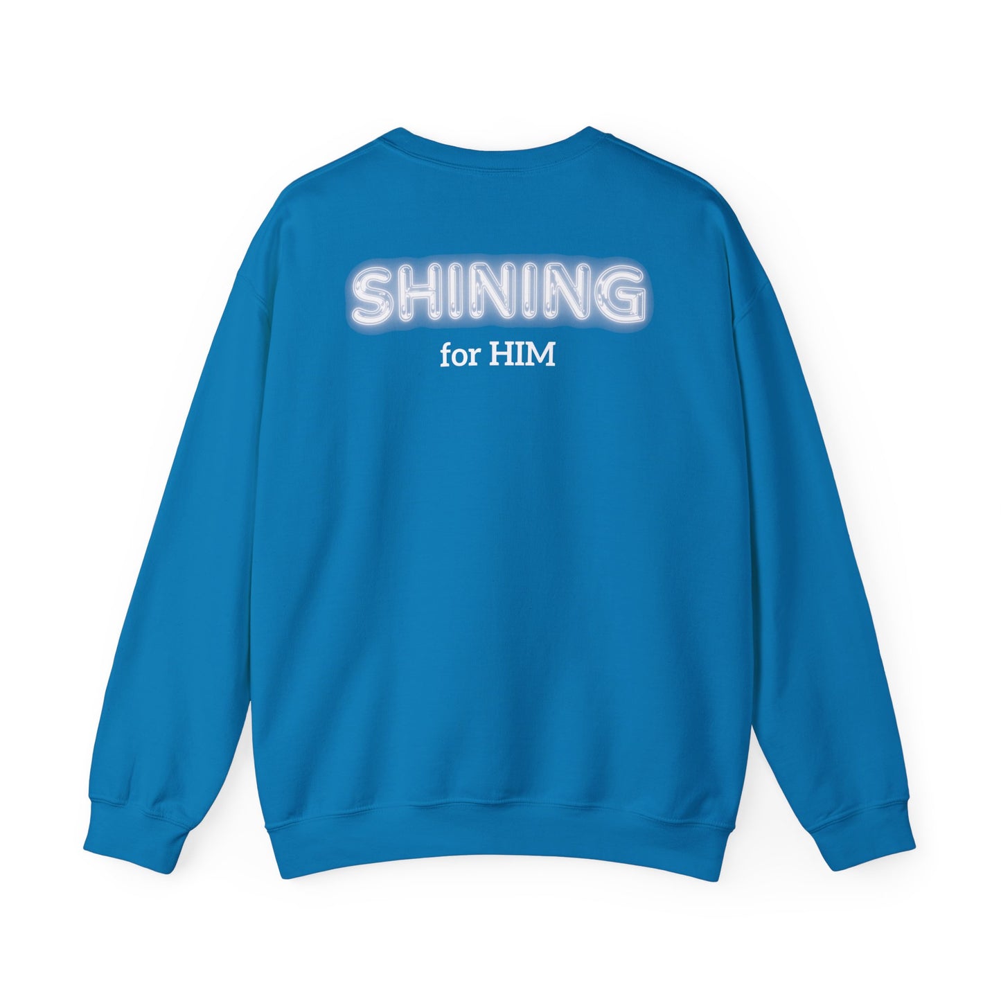 Godly Glow | Unisex Faith Inspired Crewneck Sweatshirt