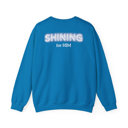 Godly Glow | Unisex Faith Inspired Crewneck Sweatshirt