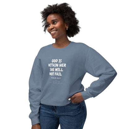God Is Within Her Inspirational Sweatshirt