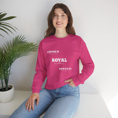 Chosen / Royal / Special / Unisex Crewneck Sweatshirt