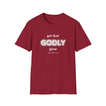 Godly Glow | Unisex Inspirational Tee
